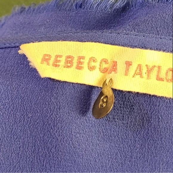 Vibrant Blue Ruffle Dress - Picture 2 of 5